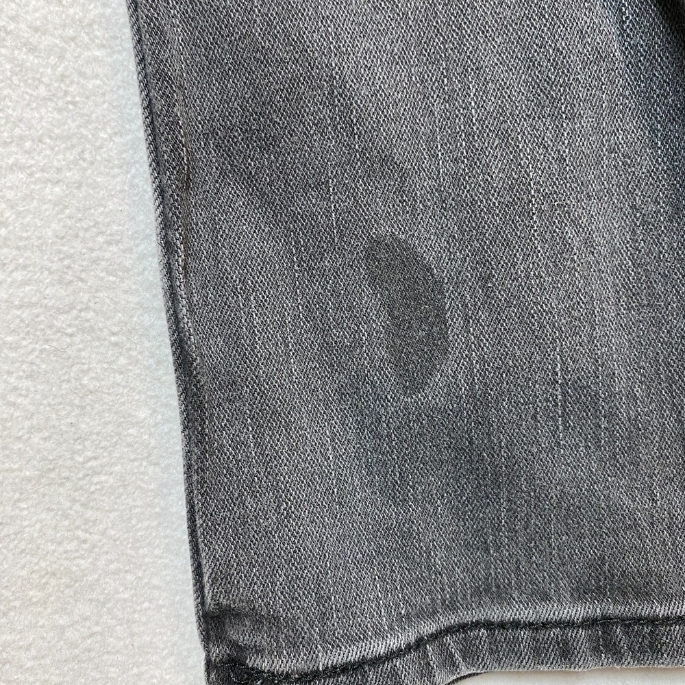Levis 514 Denim Jeans Mens 30 Gray Straight Leg - Picture 12 of 12